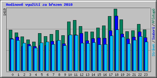 Hodinov vyuit za bezen 2010
